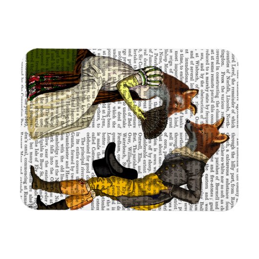 Magnet Flexible Courage des renards (Horizontal)