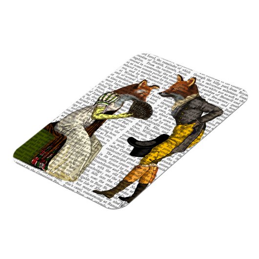 Magnet Flexible Courage des renards (Côté Gauche)