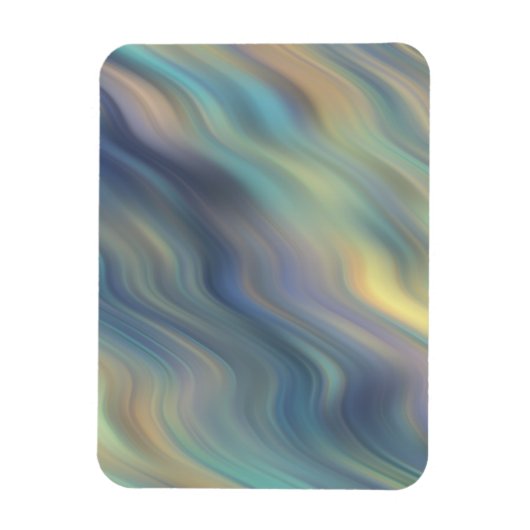 Magnet Flexible Courants Pastel Abstraits (Vertical)