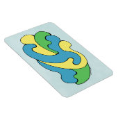 Magnet Flexible Courbes d'insertion (Jaune, Bleu, Vert) (Côté Droit)
