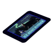 Magnet Flexible Coureur de route sur glace (Côté Gauche)