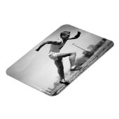 Magnet Flexible Coureur masculin (Côté Gauche)