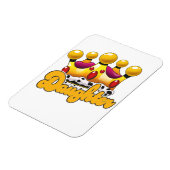 Magnet Flexible Couronne de la fille Kings (Côté Gauche)