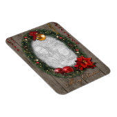 Magnet Flexible Couronne de Noël personnalisable (Côté Droit)