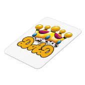 Magnet Flexible Couronne de Papa Kings (Côté Gauche)