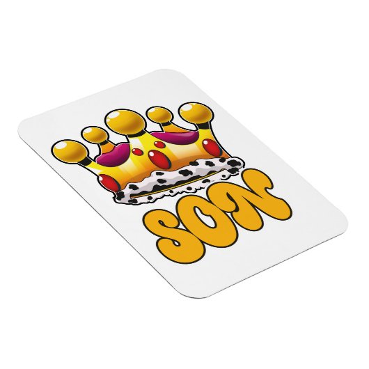 Magnet Flexible Couronne de roi de fils (Côté Droit)