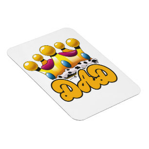 Magnet Flexible Couronne de rois papa