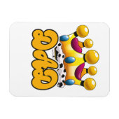 Magnet Flexible Couronne de rois papa (Horizontal)