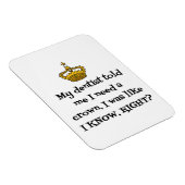 MAGNET FLEXIBLE COURONNE DENTISTE (Côté Droit)