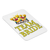 Magnet Flexible Couronne mariage Team Bride (Côté Droit)