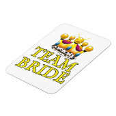 Magnet Flexible Couronne mariage Team Bride (Côté Gauche)