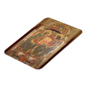 Magnet Flexible Couronnement de la Vierge, 1372 (Côté Gauche)