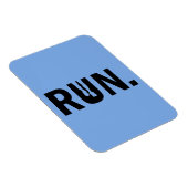 Magnet Flexible Course de silhouette pour le marathon de coureur (Côté Droit)