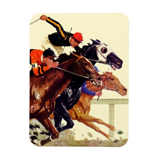 Magnet Flexible Course de Thoroughbred (Vertical)