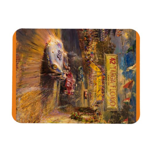 Magnet Flexible Course d'Oldtimer (Horizontal)