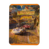 Magnet Flexible Course d'Oldtimer (Vertical)