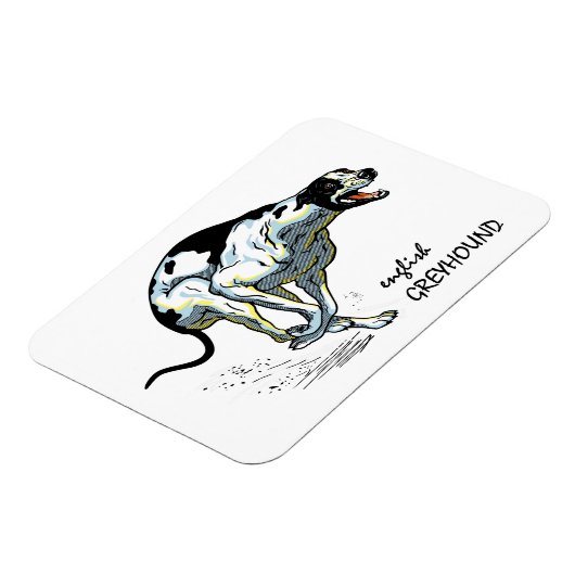 Magnet Flexible course greyhound (Côté Gauche)