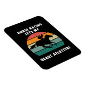 Magnet Flexible Courses de chevaux (Côté Droit)