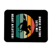 Magnet Flexible Courses de chevaux (Horizontal)