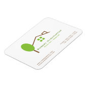 Magnet Flexible Courtier immobilier Publicité (Côté Gauche)