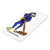Magnet Flexible Cousteaudien (Côté Gauche)