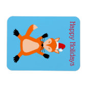 Magnet Flexible Coutume Noël Fox Custom (Horizontal)