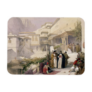 Magnet Flexible Couvent de St Catherine, mont Sinaï, le 17 févri