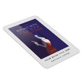 Magnet Flexible Couverture du livre | Auteur Lancement du livre Pr (Côté Droit)