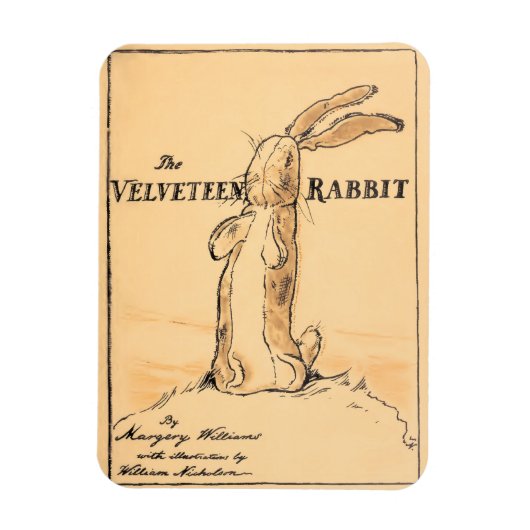 Magnet Flexible Couverture du livre - Le lapin Velveteen (Vertical)