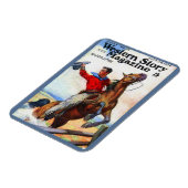 Magnet Flexible Couverture du magazine Western Story 1924 (Côté Gauche)