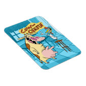 Magnet Flexible Cow and Chicken Smiling Graphic (Côté Droit)