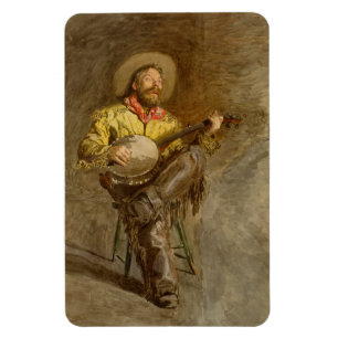 Magnet Flexible Cowboy espagnol chantant avec une chanson de piste
