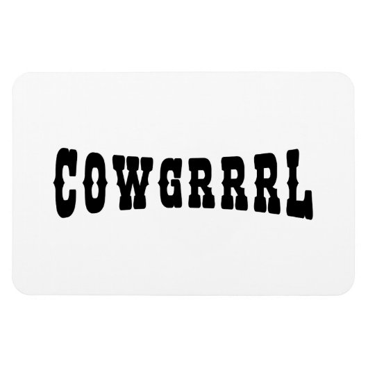 MAGNET FLEXIBLE COWGRRRL (Horizontal)