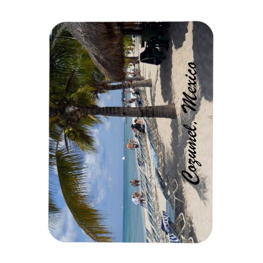 Magnet Flexible Cozumel, Mexique (Vertical)