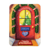 Magnet Flexible Cozy Red Front Door (Vertical)