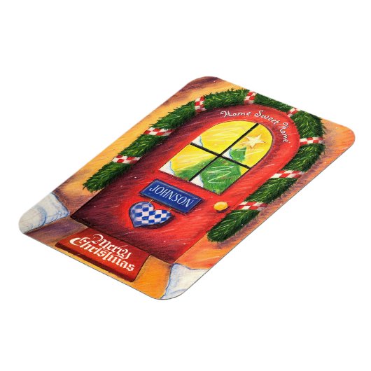 Magnet Flexible Cozy Red Front Door (Côté Gauche)