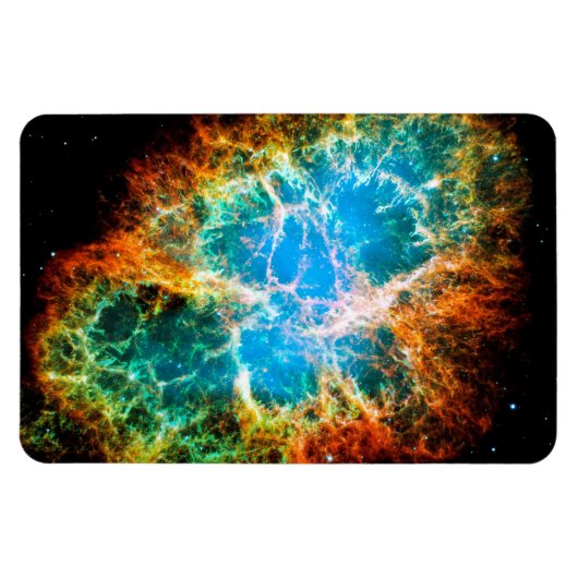 Magnet Flexible Crabe Nebula Supernova Resnant Hubble Photo de l'e (Horizontal)