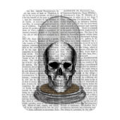 Magnet Flexible Crâne dans Bell Jar 2 (Vertical)