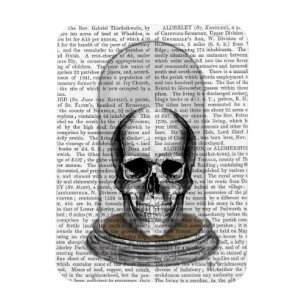 Magnet Flexible Crâne dans cloche en verre 2