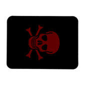 Magnet Flexible Crâne et os (Horizontal)