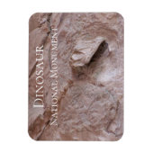 Magnet Flexible Crâne et squelette de Camarasaurus, Dinosaure, Uta (Vertical)