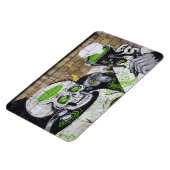 Magnet Flexible Crâne étonné (Côté Gauche)