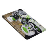 Magnet Flexible Crâne étonné (Côté Droit)