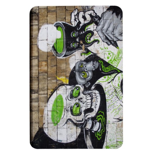 Magnet Flexible Crâne étonné (Vertical)