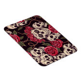 Magnet Flexible Crânes et Roses (Côté Droit)