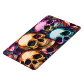 Magnet Flexible Crânes funky (Côté Gauche)