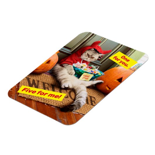 Magnet Flexible Cranky Devil Cat (Côté Gauche)