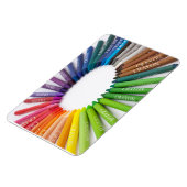 Magnet Flexible Crayons colorés de craie (Côté Gauche)