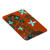 Magnet Flexible Crazy Quilt Conception Abstraite Fractale (Côté Droit)