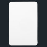 Magnet Flexible  Create Your Own<br><div class="desc">Create your own white personalizable,  minimalist style which can be easily updated with your Photo and text. If you need any help personalizing this product,  please contact me using the message button below and I will be happy to help.</div>